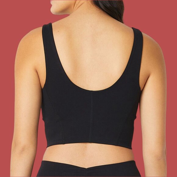 Arizona - Women's Juniors U Neck Sleeveless Active Tank Top - Green -Extra Large - Picture 4 of 15